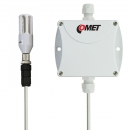 Economy  humidity and temperature transmitter with external interchangeable probe, cable 5 meters, 4-20mA outputs